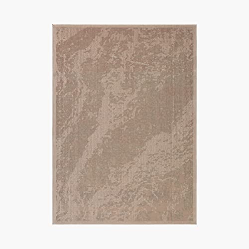 Image of Home Centre Paradise Berlino Marble Grey Textured Carpet - 150x210cm