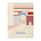ロディア カバー セリグラフィー by パピエ ティグル No.11(A7) パリ/アイボリー (ブロックRHODIA オレンジ1冊付き) Rhodia cf11ptiv