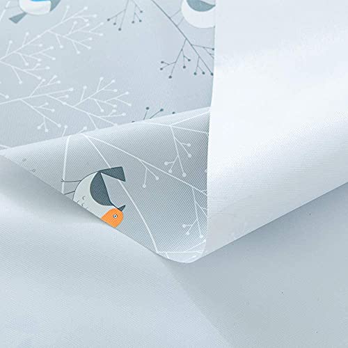 Nappe pliable imperméable motif oiseau pour fêtes de famille - 3