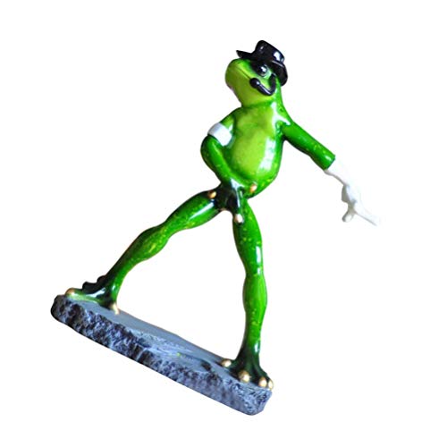 Figurines de Grenouille 3D WXKAGF Statues Créatives de Jardin pour Patio et Cour