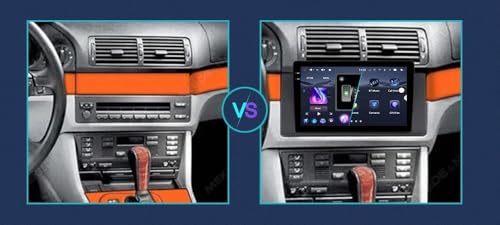 Navegación GPS para BMW E39 M5 con Android Auto y cámara trasera 2