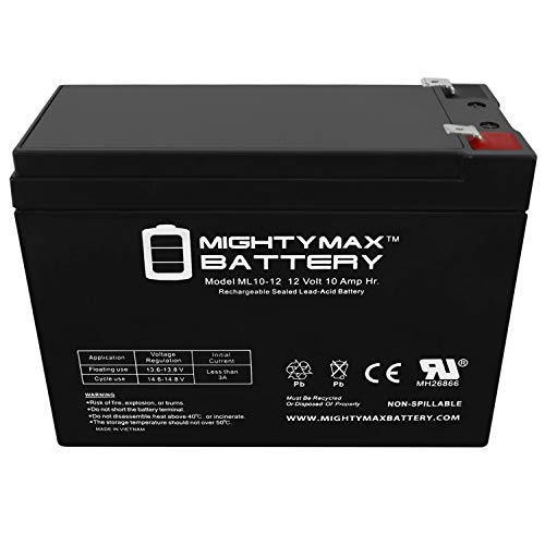12V 10Ah Schwinn S500 Fs, S-500 Fs Scooter Battery - 2 Pack #TOP2