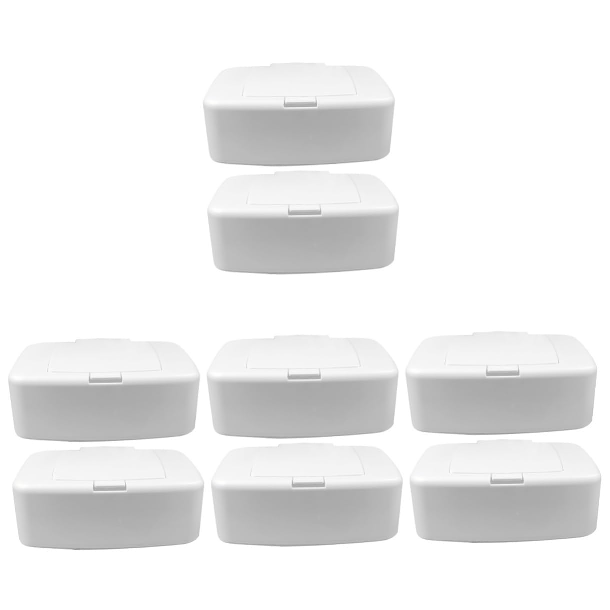 PRETYZOOM 8 STK Aufbewahrungsbox für Feuchttücher aufbewahrungsboxen kinderzimmer schreintischorganizer schmücken Babytücher Spender für Feuchttücher Tücher Container Reisen Mit Deckel pp