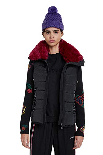 Preisvergleich Produktbild Desigual Womens Padded_Dasha Quilted Jacket, Black, L