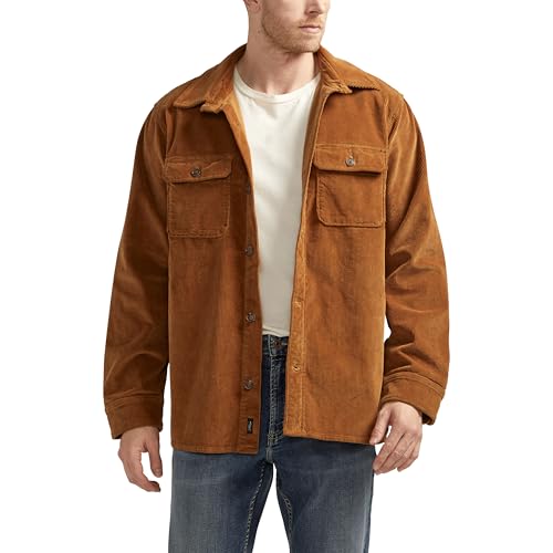 Silver Jeans Co. Men's Corduroy Shacket