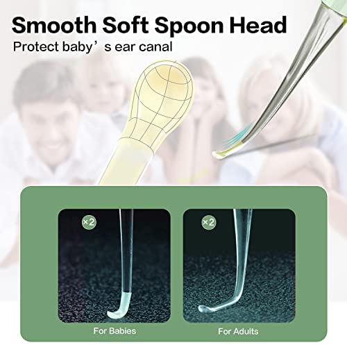 Ear Wax Removal Tools,9 Pack Ear Cleaning Tool,Ear Pick With 2 Led Lights,Built-In Usb Ear Wax Remover For Kids And Adults #TOP5