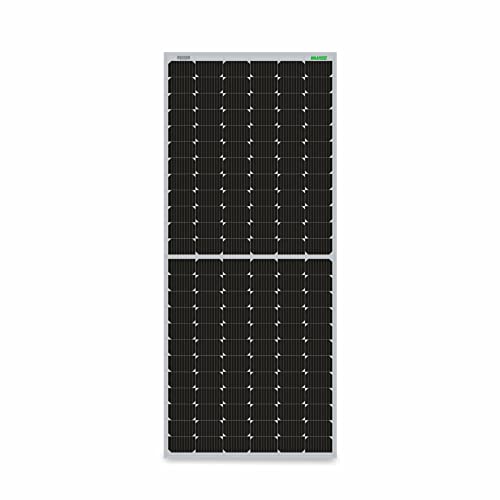 WAAREE Solar Panel Halfcut Mono Perc Bifacial 445 watt 24 Volts 144 ...