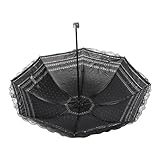 Parapluie en dentelle - double usage pour la protection solaire et la protection contre la pluie, protégeant vos vêtements de l'humidité les jours de pluie ou votre peau des coups de soleil, parasol