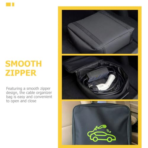 Bolsa cables EV ordenada para el día a día en el maletero 3