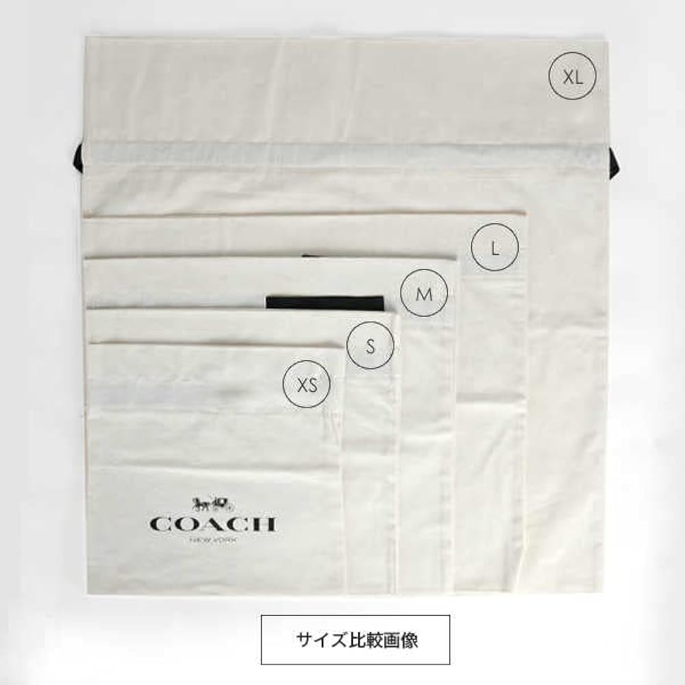Amazon | コーチ COACH アウトレット ラッピング資材 コットン巾着袋