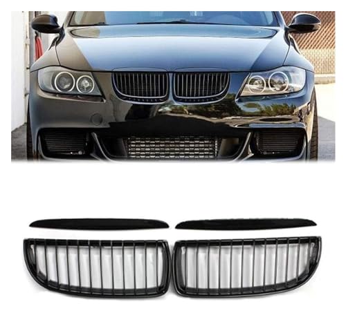 Grille pare-choc avant centrale E90 E91 2005-2008 : calandre parfaite pour le contrôle technique - 4