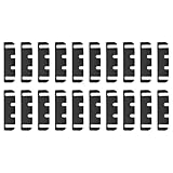 QUARKZMAN 20 Stück Türscharnier Abstandshalter 4.5" x 1.3" PVC Türscharnier Distanzscheibe Einstellbares Reparaturset Zum Ausfüllen Von Lücken Bei Innentüren Küchenschränken 0.06" Dick