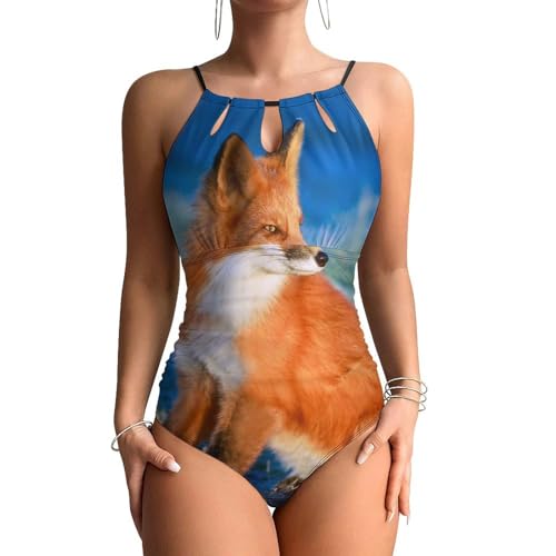 Maillots de bain une pièce femme gainant effet ventre plat Renard Sauvage