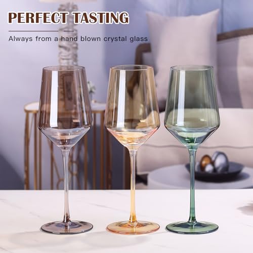 Colored-Wine-Glasses-Set-of-6-15oz-Hand-Blown-Colored-Crystal-Red-Wine-Glasses-with-Stem-for-Party-Bar Colored Wine Glasses Set of 6 15oz Hand Blown Colored Crystal Red Wine Glasses with Stem for Party Bar