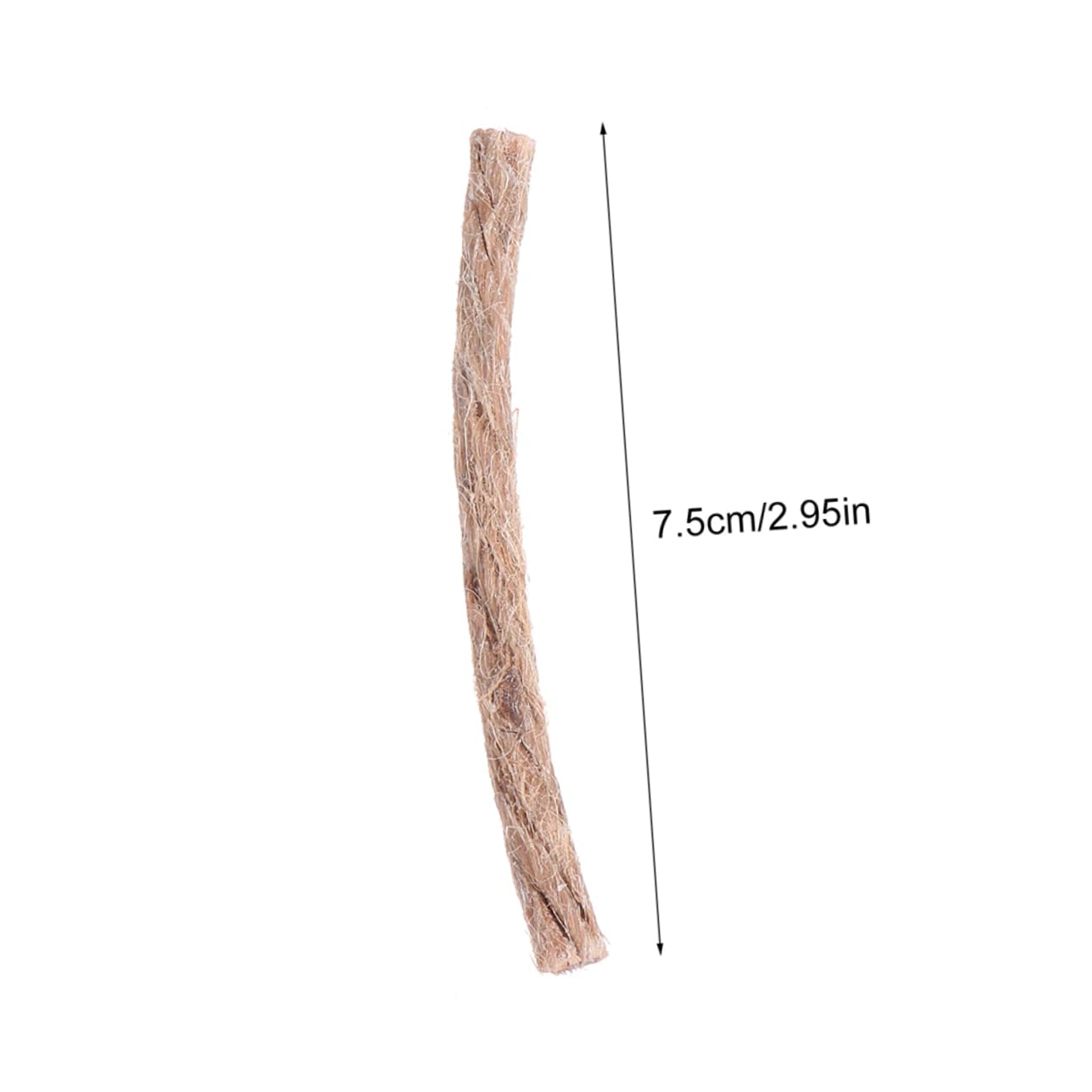 KONTONTY 30Pcs Cord Fire Starters Lightweight Survival Wicks for Camping Emergency Fire Pit Starter Reliable Long Burning Wick Lighter for Outdoor Cooking and