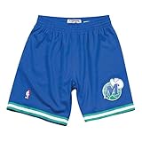 Mitchell & Ness Dallas Mavericks 1998-99 Swingman NBA Shorts Blau