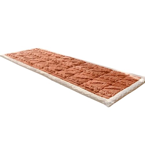 Cojín largo antideslizante mullido con base fija para banco de cocina y sofá