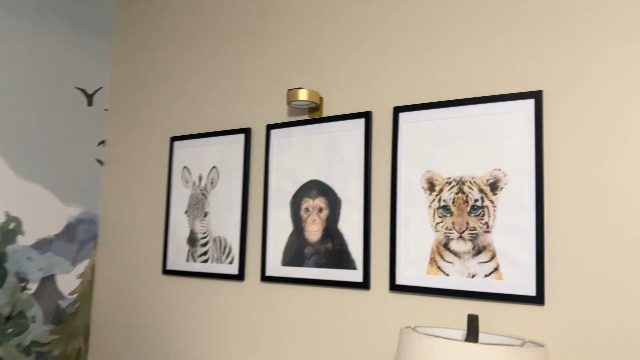 3Pcs Battery Operated Picture Light, Magnetic Led Painting Light with Remote Dimmable and Timer, 3 Lighting Modes Art Display Light for Picture Frame Paintings, Wireless Wall Decor Puck Lights, Gold - Image 8