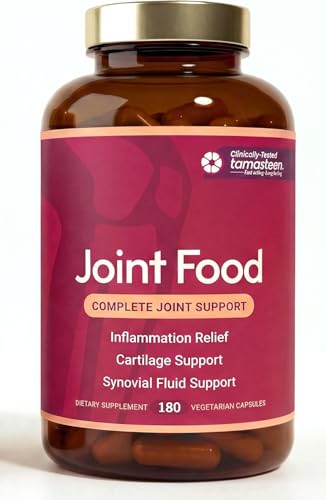 Nordic Healthy Living Joint Food with Tamasteen | Clinical Joint Supplement for Men & Women | Patented 3-Plant Complex | Orthopedic Surgeon Dr. Diana | Reduces Pain Stiffness & Improves Flexibility