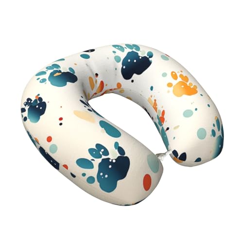 Almohada de espuma viscoelástica para viaje tamaño único miniatura 6