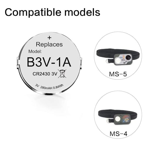 Abeden Batteries in use with pet collar