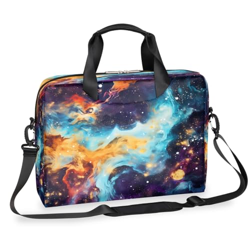 Maletín para laptop Galaxy Universe Space hasta 16 pulgadas miniatura 1