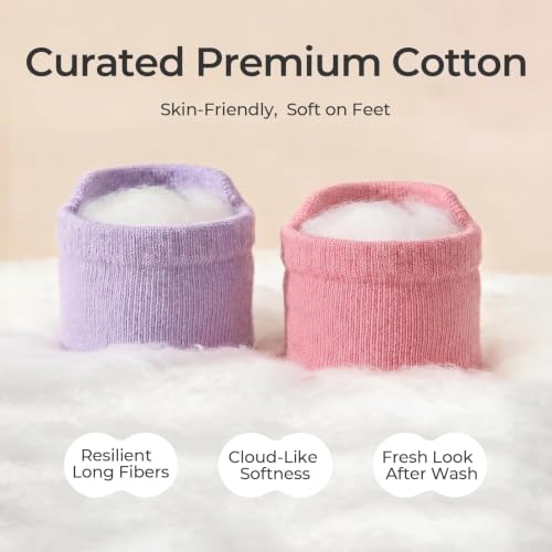 Image of Baby Non Slip Ankle Socks with Grippers for 0 Months-7 Years Old Walking Socks