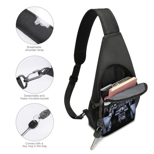 Bolso bandolera deportivo de gran capacidad para viaje miniatura 4