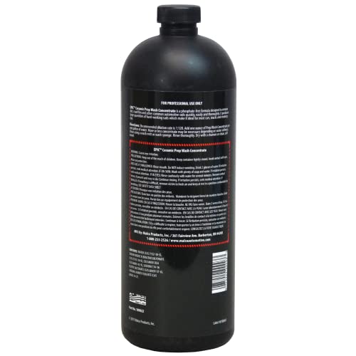 Malco Epic™ Ceramic Prep Wash Concentrate – Prepare Your Car For Ceramic Coating/Powerful Detergent For Removal Of Dirt, Road Film, Brake Dust And Other Soils / 32Oz (109632) #TOP1