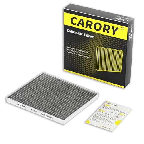 CARORY Cabin Air Filter w/Activated Carbon for 2008-2017 Buick Enclave, 2009-2017 Chevy Traverse, 2007-2016 GMC Acadia, 2017 GMC Acadia Limited, 2007-2010 Saturn Outlook, CF11663, 20958479