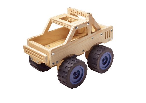 Red Tool Box Monster Truck Building Kit