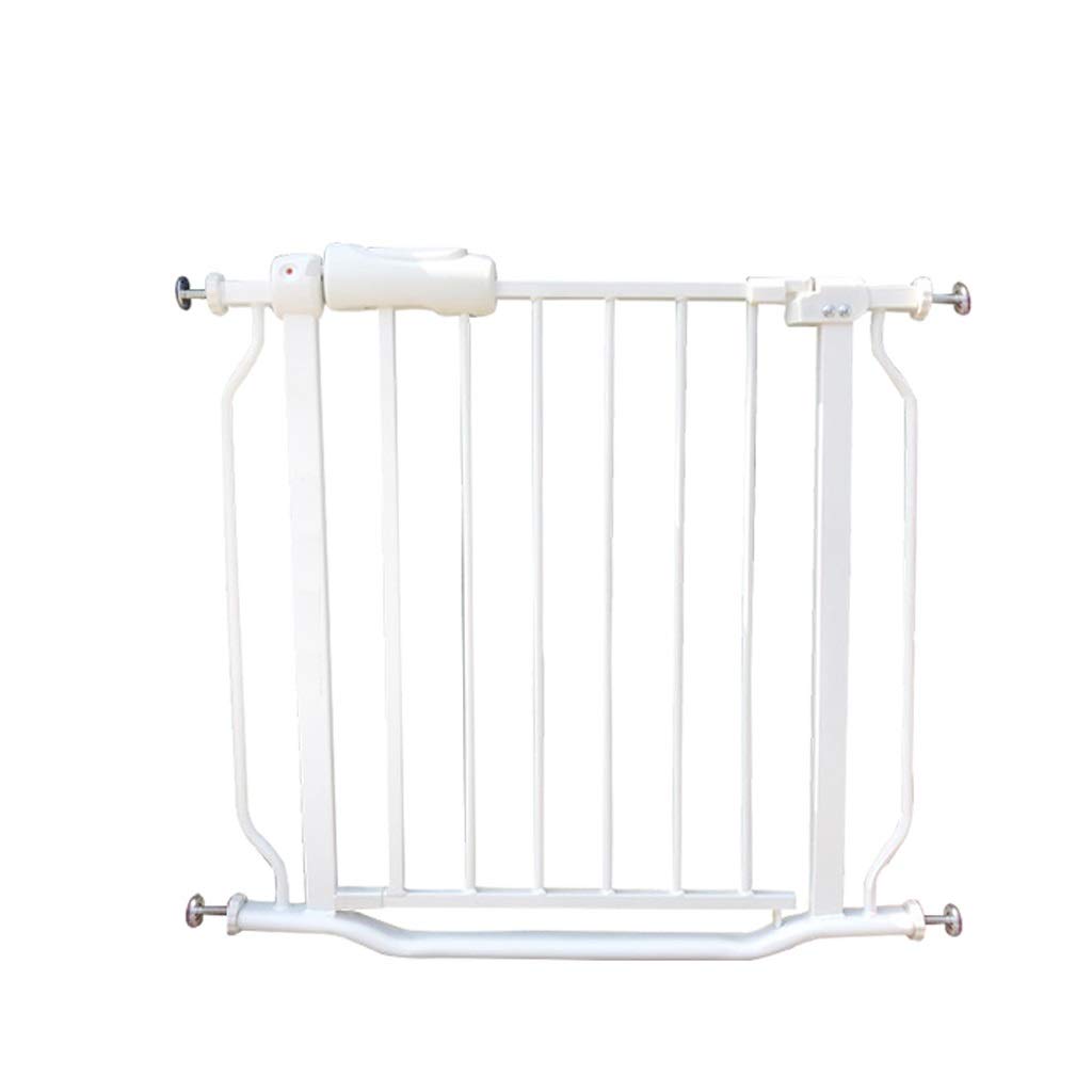 Barrière de sécurité pour animaux avec porte de passage amovible pour escaliers