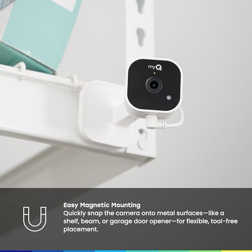 image for CHAMBERLAIN myQ Garage Plug-in Camera Gen 2 – 2K Smart Wi-Fi Garage 