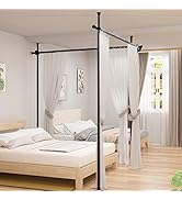 Amazon｜IMIEE つっぱり式 間仕切り カーテンポール 部屋仕切り