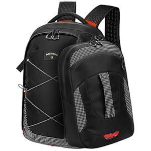 2-in-1 Travel Backpack for Men, Large Carry On Backpack Flight Approved 56L, Detachable Personal Item Daypack, Water Repellent 17 Inch Laptop Backpack for Business, Commute & Trip, Black