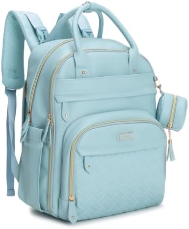BabbleRoo Diaper Bag Backpack, Baby Nappy Changing Bags Multifunction Waterproof Travel Back Pack