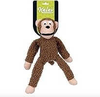 Mord Pelúcia Macaco Grande Marrom Kelev Jambo para Cães