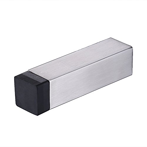 KES Fermaporte Con Paraurti Di Gomma,SUS 304 Acciaio INOX,Spazzolato,HDS215-2