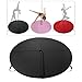 JISADER Folding Pole Dance Mat Dancing Floor Cushion,Versatile Convenient Yoga Pad Equipment for Outdoor Training, black