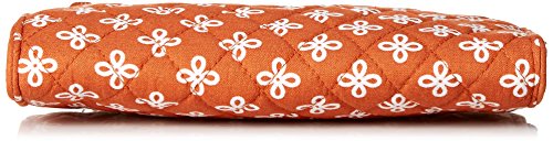 Vera Bradley Ncaa Texas Longhorns Women's Front Zip Wristlet, Texas Orange/White, One Size #TOP3