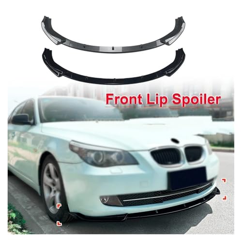 Modification de la pelle pour BMW E60 LCI avec becquet de pare-choc avant et diffuseur