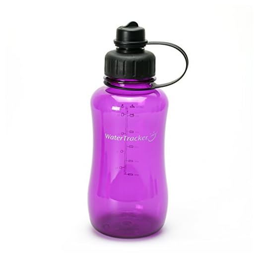 BRIX Trinkflasche Water Tracker, Orange, B-6221-OR