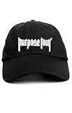 CUSTOM Purpose Tour Bieber Hat Black