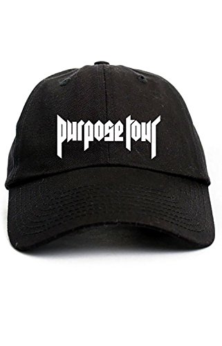 CUSTOM Purpose Tour Bieber Hat Black