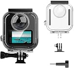 Coyktonty Waterproof Case/Dive Case for GoPro MAX2,Supports 50M/164FT Underwater Scuba Snorkeling Deep Diving with Bracket Accessories