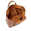 Fossil-Womens-Camilla-Leather-Convertible-Small-Backpack-Purse-Handbag Fossil Women's Camilla Leather Convertible Small Backpack Handbag, Tan