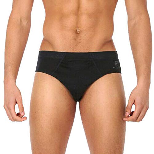 PGA TOUR Mens Cotton Brief Underwear 5 Pack Assorted Colors with Logo (Medium, Combination A)