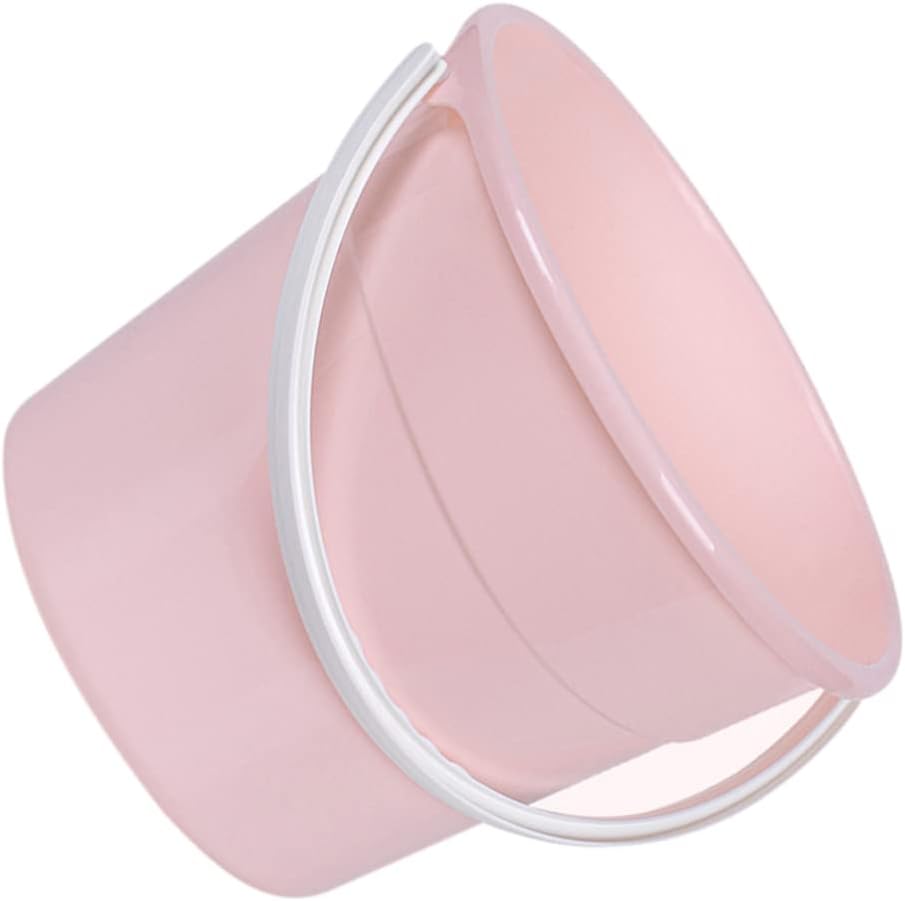 Water Bucket Plastic Floor Mopping Water Bucket with Handle for Bath Fishing Washing Car Pink