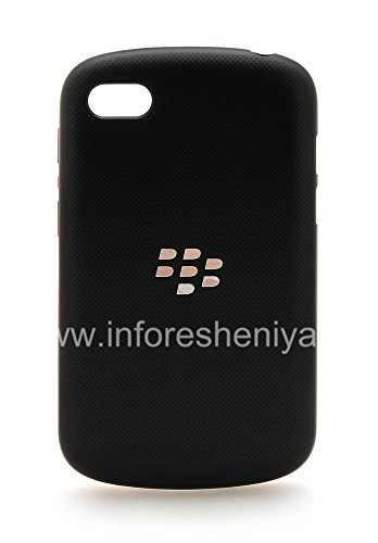 BlackBerry ACC-50877-301 Q10 Black Hard Shell Cover for Rim BlackBerry Q10- Retail Packaging - Black