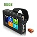 CCTV Tester,Portable Camera Tester, IPC1800SN 4 Inch 8MP TVI 8MP AHD 1080P CVI CCTV Tester Monitor AHD Tester CVI Tester TVI Tester with POE DC12V Output for Analog Security Camera(1800SN)